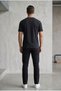Men's Black Color Summer Favorite Regular Fit T-Shirt - 4