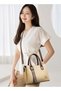 Women's Fashion Luxury Shoulder Bags, Ladies Designer Checkered Handbag Tote Bags Clutch Bag - 2