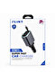 شاحن سيارة FL-C06 بقوة 110 واط مع كابلات مدمجة مزدوجة (USB-C و Lightning) - محول شحن سريع للآيفون والأندرويد، أسود - 2
