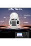 Portable Smart Android 12, WiFi Bluetooth, HD 720P, 4K Support, Auto Keystone - 4