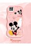 Redmi 10A Compatible Case Camera Protector Pink Silicone Couple Phone Case Cute Pattern - 2