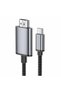 Type-C to HDMI Cable 2 Meters 4K Uhd Image Transfer Cable Plug and Play Tv Monitor Phone MacBook Laptop Tablet Compatible - 4