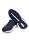 Dark Blue Color Lace-Up Genuine Leather Suede Men's Shoes - 3