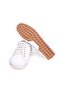 White Color Lace-Up Genuine Leather Men's Shoes - 3