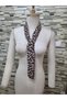 Maude Patterned Cotton Neck Scarf - 4