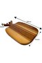 Deer Horn Acacia Cutting Board Large Size Antibacterial Washable Chopping Board Rectangular, Y - 3