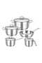 Stainless Steel 9 pcs Cookware Set, AYKUT - 4