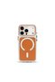 iPhone 15 Pro Max Magsafe Compatible Premium Silicone Case with Transparent Edges – Shock Absorbing Protection