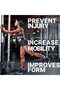 Sports Model 1700 Padded Neoprene Ankle Straps - Ankle Cable Attachments for Gym - Comfort fit Ankle Straps - 4