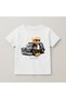 Printed Crew Neck Cotton Short Sleeve Kids and Youth T-Shirt