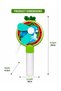 Kids Handheld Bubble Fan Toy with Built-in Bubble Solution, Cartoon Bubble Blower, Manual Bubble Maker for Indoor & Outdoor Play, Party Favor, Birthday Gift - 4