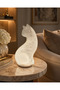 Led Decorative Table Lamp with Cat Figure – Modern Night Light with Warm Light, Luxury Design Lampshade for Living Room and Bedroom - 4