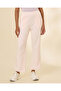 Women Light Mauve Printed Straight Leg Pants