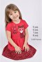 100% Cotton Girl's Red Leopard Patterned Dress |   Summer Comfort Series for Ages 5-8 - 3