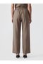 Sparkling Choices by Shining Store Women's Linen Blend Pants with Waist Cord - 3