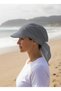 Women's Safari Tie-Up Brim Bandana Beach Hat - 7