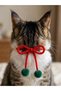Handcrafted Crocheted Figures and Pompoms for Your Patili Friends - with Laces - Cat and Dog Accessories. - 3