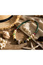 Bohemian Valeska Natural Stone and Ceramic Bead Design Necklace - 2