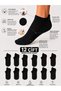 100% Cotton Men's Short Mesh Socks - with Ear-Shaped Design, Elasticated Midsole, Seamless, Scented, Washable, Antibacterial, Premium Quality Socks Set of 12 Summer Socks - 2