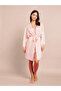 Pack of 2 - Lace Butterfly Front Detail Slip Dress and Robe Set - 3
