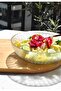 1 Piece Glass Transparent 20 cm Salad Bowl Medium Size Salad Plate Bowl 20 cm - 5