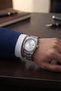 Berry Men's Silver Color Metal Band Analog Wrist Watch – Roman Numerals, Date Display, Classic Stylish Men's Watch - 5