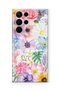 Samsung Galaxy S23 Ultra Compatible Printed Transparent Phone Case |   Collection: Floraluxe Botanica