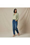 Regular Fit Viscose Top with Ruffle Trim - 2