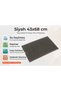 Delta Cc0C11A Black Stone Patterned Rubber Non-Slip Base Dust Catcher Door Mat 43X68 cm - 3