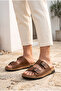 Men's Orthopedic Comfortable Slippers Double Monta Flexible and Stitched Daily Slippers - 2