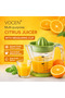 VOCEN Citrus Juicer with Measuring Cup Manual Orange Juicer 500ml