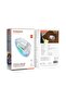 Vertical 4800 DPI Transparent Wireless Mouse - 5