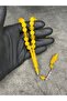 Imamezi Embroidered Harajuku High-End Powder Amber Prayer Beads - 4