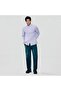 Men’s Cotton Slim Oxford Shirt with Embroidery - 2