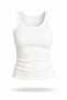 Ecru Ribbed Athlete Shirt 17566