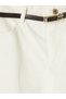Sparkling Choices from Shining Store Women's Wide Leg Jean Pants with Belted Waist - 7