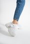 Women's White Platform Sneaker Air Mesh Thick Padding High Sole Casual Sports Shoes Wedding and Bridal Shoes - 3