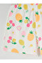 Nevavm Patterned Girl's Shorts with Difference - 4