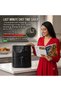 Air Fryer 5.5L, 1700-Watt, Oil Free with 11 Presets | Non-Stick Basket, Dishwasher Safe, 100 Recipes Cookbook, Energy Saver, Digital Touch Controls - 7