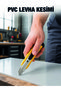 5-Piece Professional Metal Chisel Set with Ergonomic Handle, Multi-Purpose Cutter Utility Knife