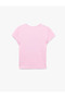 Slim Fit Cotton Short Sleeve Cherry Print T-Shirt - 4