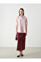 Nevavm Textured Oversize Women's Shirt with a Difference - 2