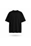 Samurai Mask Printed Oversize Unisex T-Shirt Japanese Warrior Graphic Streetwear Back Printed Tee Shirt - 2