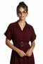 Belted Summer Ayrobin Shirt Dress Lgx0009 Bordo - 4