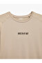 Comfortable Fit Short Sleeve Crew Neck Printed Sports T-Shirt - 3