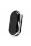 Fiat Doblo Ducato Fiorino Punto 500L Bravo Sustali Nano Key Case Cover Black Silver Silver Color - 3