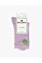 Women's Premium Seamless Bamboo Socks Plain Lilac