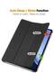 Case for OnePlus Pad 3, Ultra Slim Lightweight Folding Smart Cover PU Protective Case (Auto Sleep/Wake), Black - 3