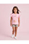 Girls Pink 3D Print T-Shirt - 4