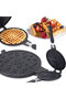 20 cm Granite Cast Waffle Pan with Bakelite Handle - 2